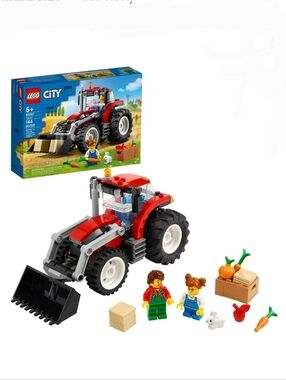 LEGO City Red Tractor with Minifigure - 60287